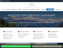 Tablet Screenshot of leadership-sg.com